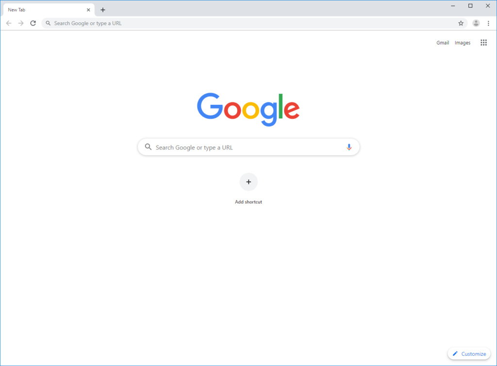 Google Chromeブラウザ